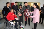 娄晓萍理事长亲切看望康复中心受训残疾儿童 - 残疾人联合会