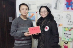银川市红十字会看望慰问造血干细胞捐献志愿者 - 红十字会