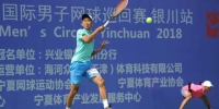 ITF国际男子网球巡回赛（银川站）开赛 - 省体育局
