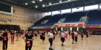 宁夏培训推广健身手拍鼓 - 省体育局