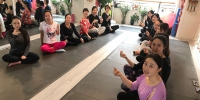 区台组织开展妇女节瑜伽健身体验活动 - 气象