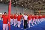 宁夏代表团出征第二届全国青年运动会 - 省体育局