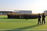宁夏体育运动训练管理中心开启2019年度军训 - 省体育局